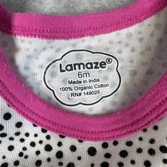 Lot of 3 Baby Girls Clothes 6M Multicolor Floral Polka Dot Summer Outfits Cotton - Picture 4 of 5